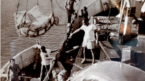 Solway Lass in Fiji, 1974